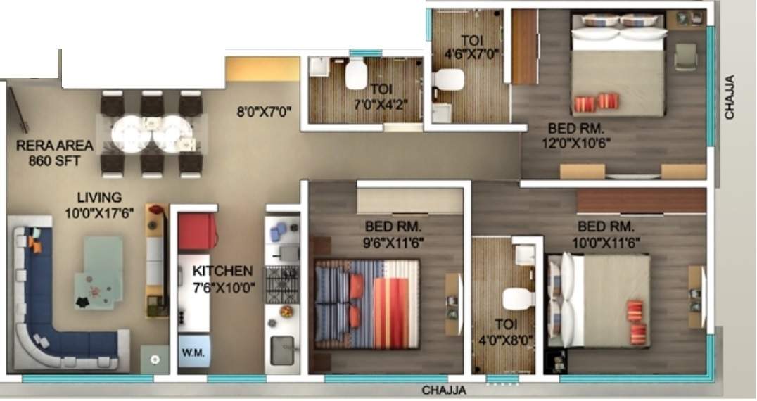  rajdhani Floor Plan Floor Plan