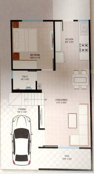 kishan signature Floor Plan Ground Floor Plan