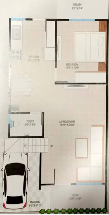 kishan signature Floor Plan Ground Floor Plan