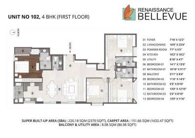  bellevue Floor Plan Floor Plan