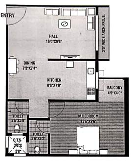  residency co op housing society limited Floor Plan Floor Plan