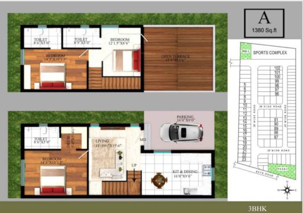  nammazhvar-thottam Floor Plan First Floor Plan