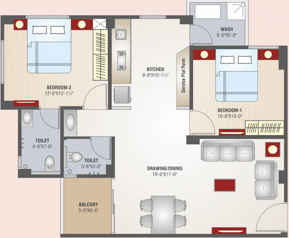  rajeshwari enclave Floor Plan Floor Plan