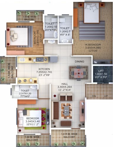  shree-ganesh-apartment-nagpur Floor Plan Floor Plan