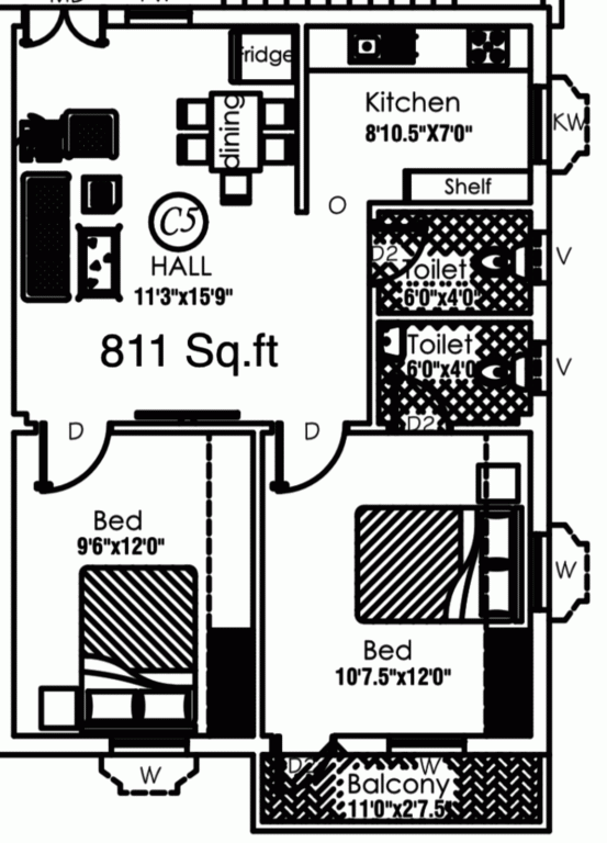 Floor Plan empreo akshyaa Floor Plan Floor Plan