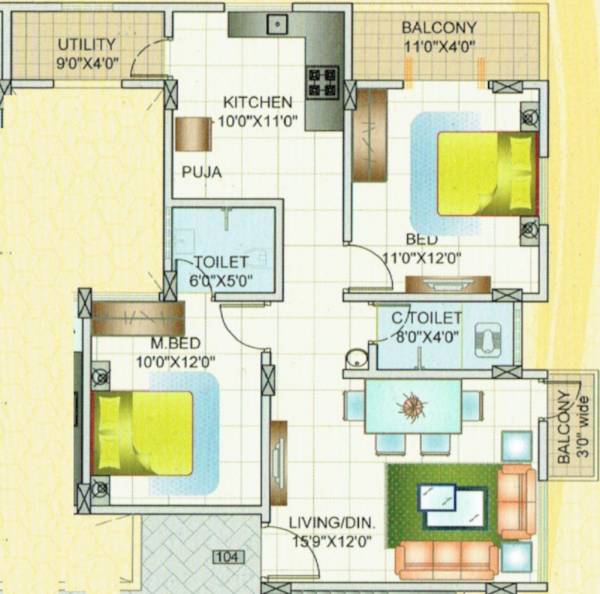  shree-ganesh-apartment Floor Plan Floor Plan