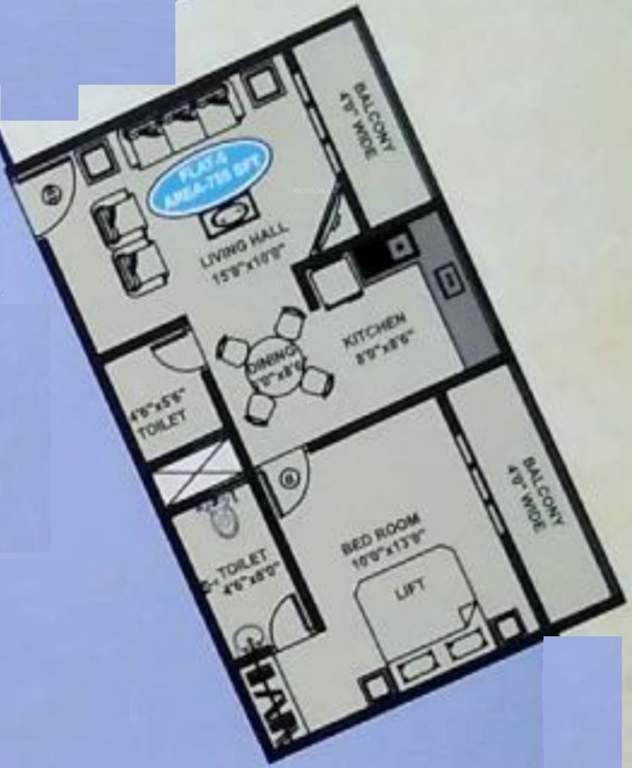  shree sudheendra residency Floor Plan Floor Plan