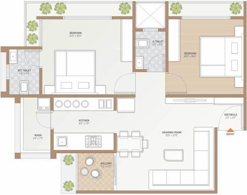  shri-suraj-residency Floor Plan Floor Plan