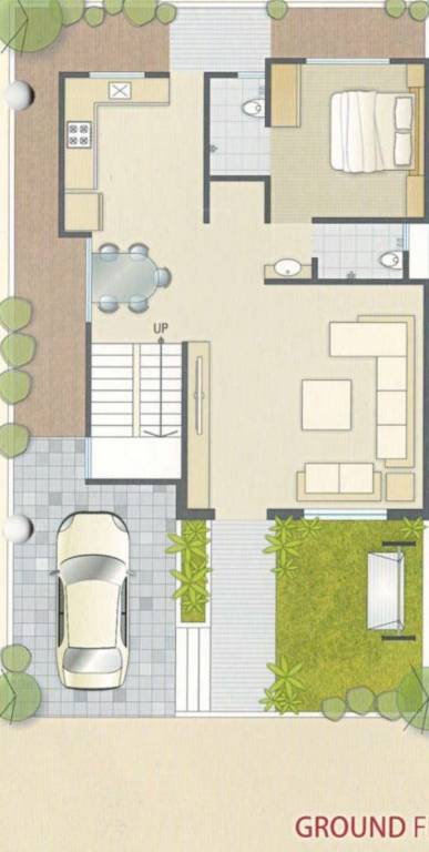  lake city Floor Plan Ground Floor Plan