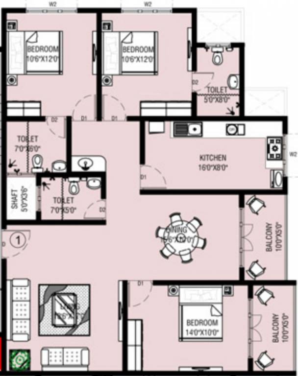 Floor Plan mandavi royal prince Floor Plan Floor Plan