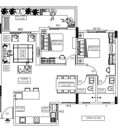  greens Floor Plan Floor Plan