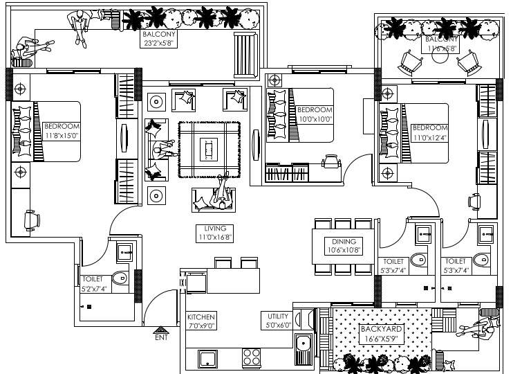  greens Floor Plan Floor Plan