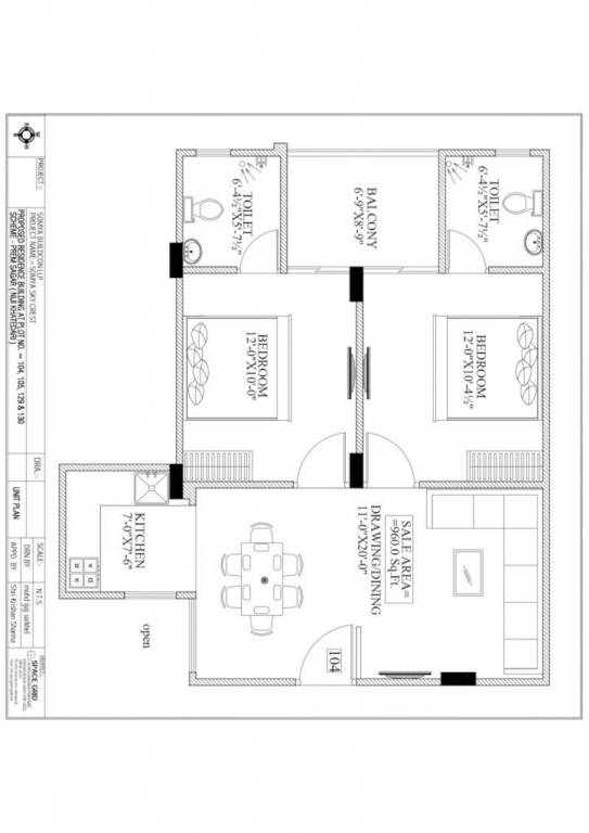  sky crest Floor Plan Floor Plan
