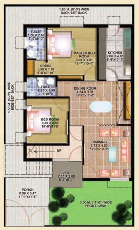  city Floor Plan Ground Floor Plan