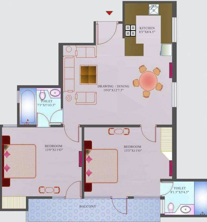 heights Floor Plan Floor Plan