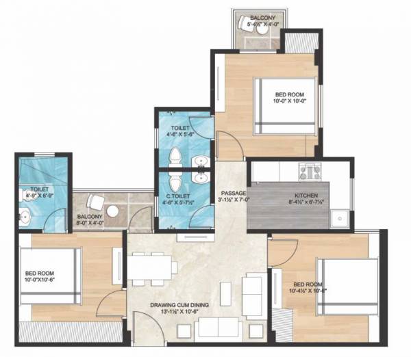  residency Floor Plan Floor Plan