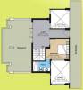  city Floor Plan Upper Level Duplex Plan