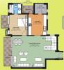  city Floor Plan Upper Level Duplex Plan