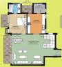  city Floor Plan Upper Level Duplex Plan
