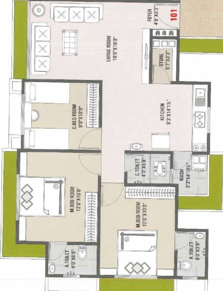  heights Floor Plan Floor Plan
