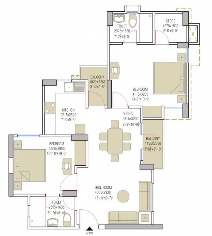  saubhagyam Floor Plan Floor Plan