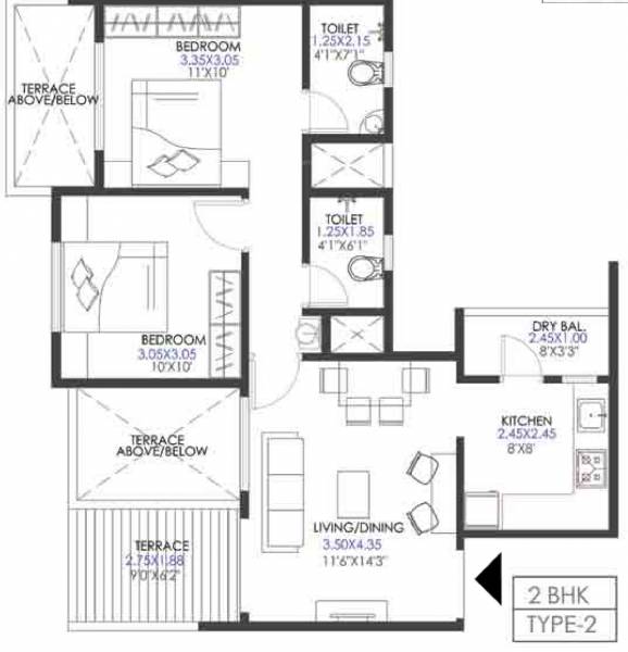  41-elite-pune Floor Plan Floor Plan