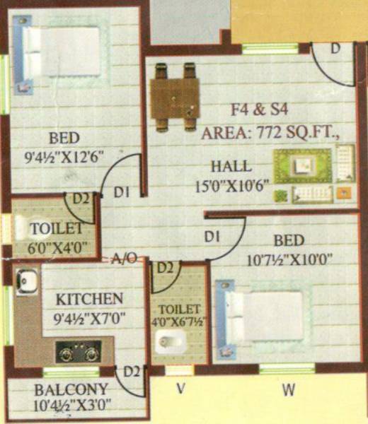  vaikund Floor Plan Floor Plan