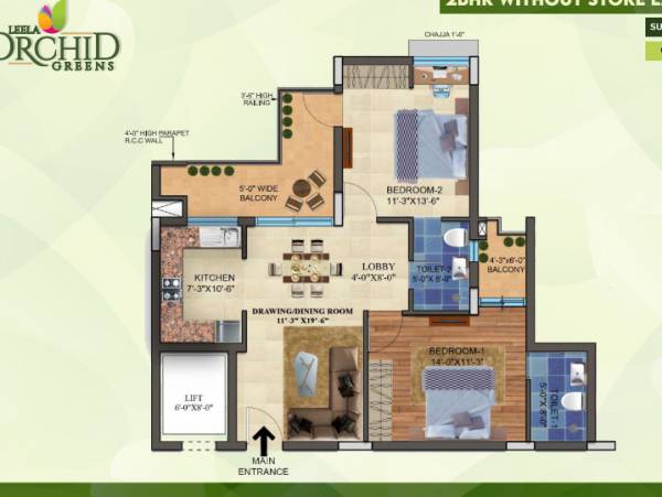  orchid-greens Floor Plan Floor Plan