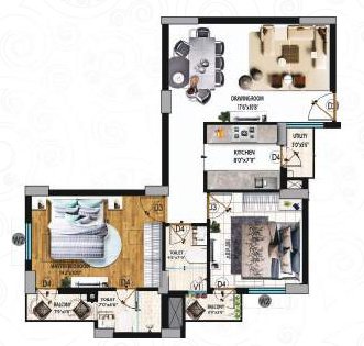  heights Floor Plan Floor Plan