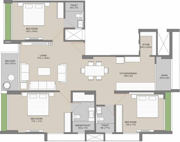  karnavati-riverside-block-d Floor Plan Floor Plan
