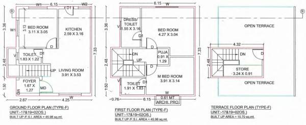  villa Floor Plan Floor Plan