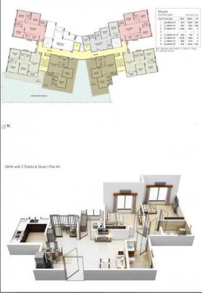  siddha-galaxia Floor Plan Floor Plan