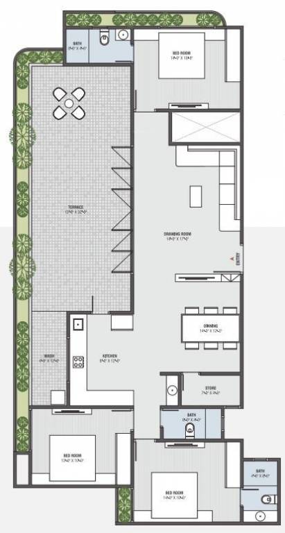  vaidehi shine Floor Plan Floor Plan