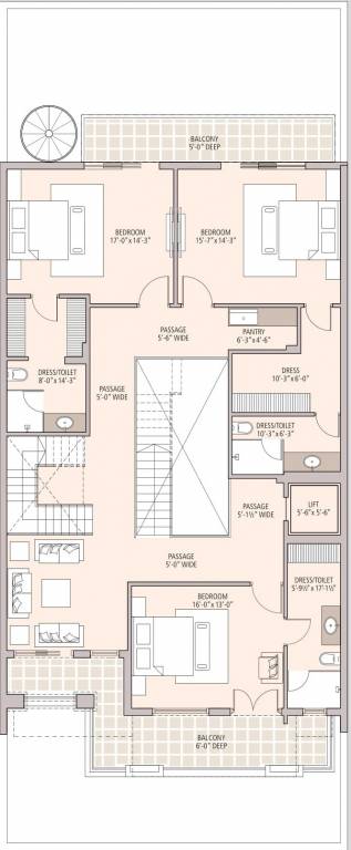  palm grande exclusive villas Floor Plan First Floor Plan
