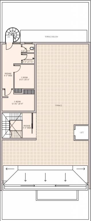 Second Floor Plan palm grande exclusive villas Floor Plan Second Floor Plan