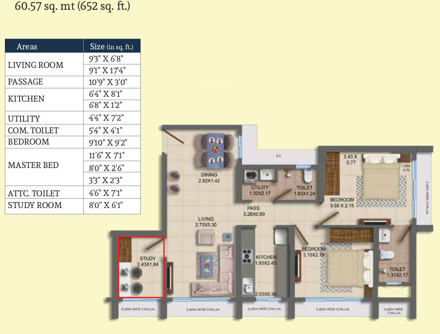  dosti oro 67 Floor Plan Floor Plan