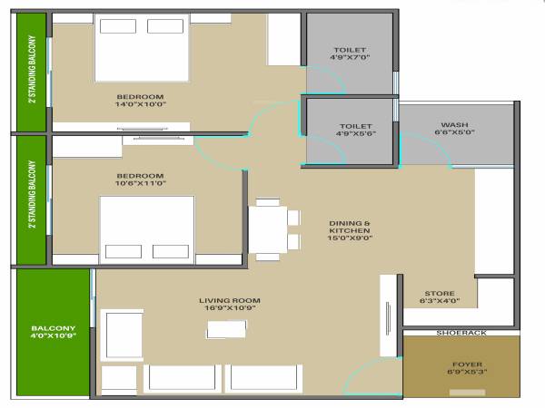  shreeji-swastik Floor Plan Floor Plan