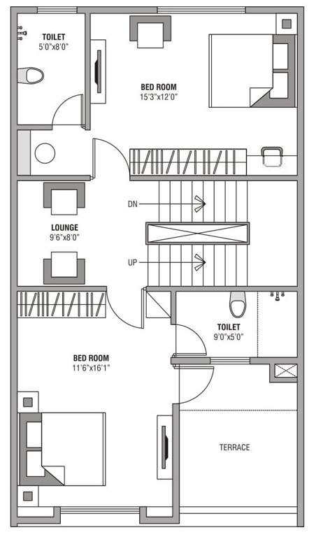 orchid and daffodils Floor Plan First Floor Plan