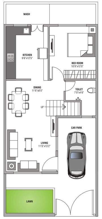  orchid and daffodils Floor Plan Ground Floor Plan