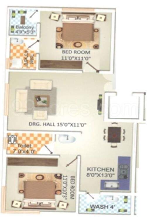  vighneshwar apartment Floor Plan Floor Plan