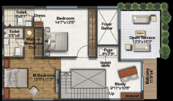  meadows Floor Plan First Floor Plan