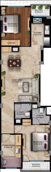  sky-villas Floor Plan Floor Plan