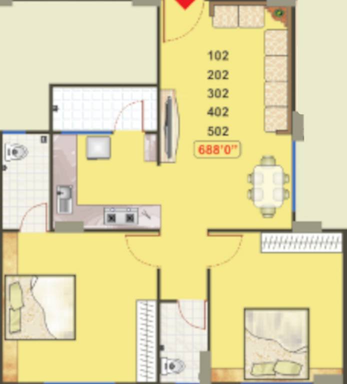 Floor Plan shlok heights Floor Plan Floor Plan
