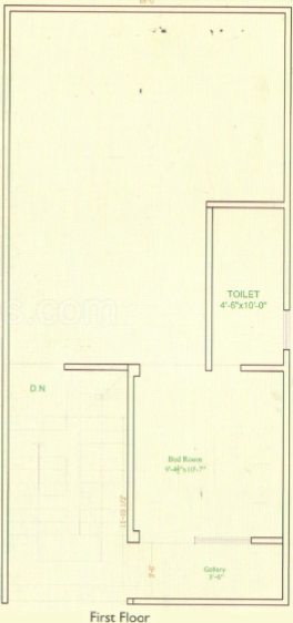 First Floor Plan krishnam villas Floor Plan First Floor Plan