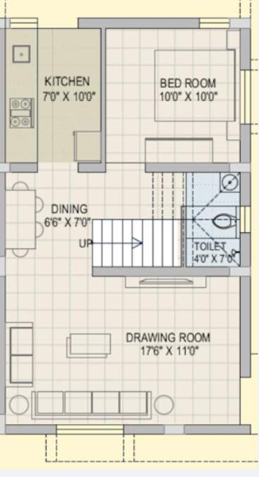  madhav palace Floor Plan Ground Floor Plan