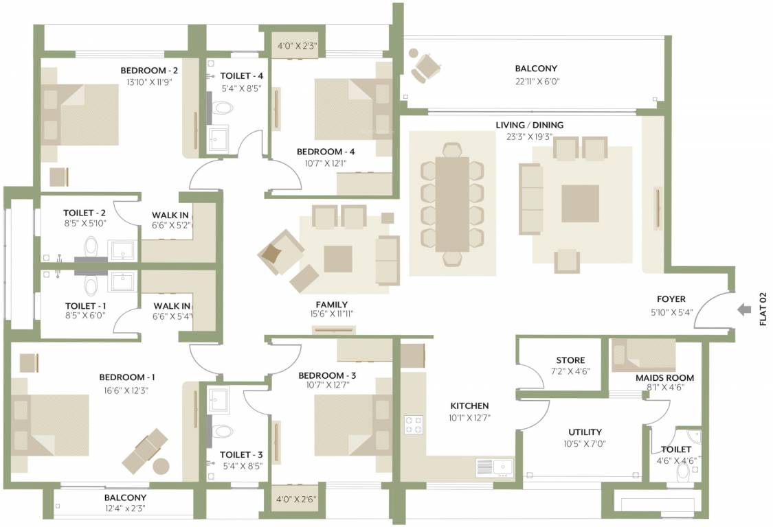  kiara Floor Plan Floor Plan