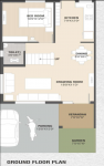 Ground Floor Plan krishna-bunglows Floor Plan Ground Floor Plan