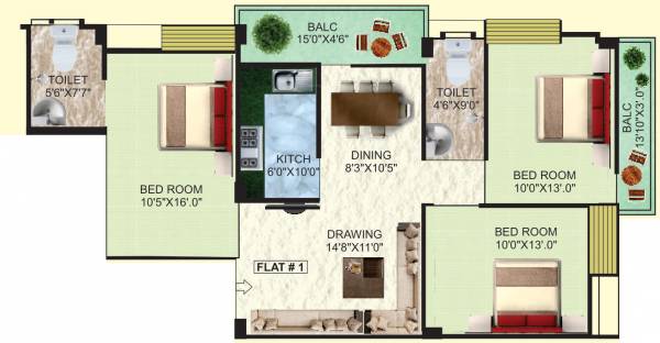  anusha-basanti-kunj Floor Plan Floor Plan