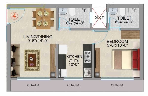  veena-smart-homes Floor Plan Floor Plan