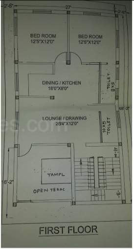  raj prasad Floor Plan First Floor Plan
